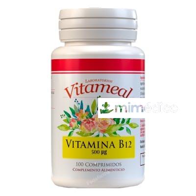 VITAMIN B12 500MCG. 100COMP. VITAMEAL
