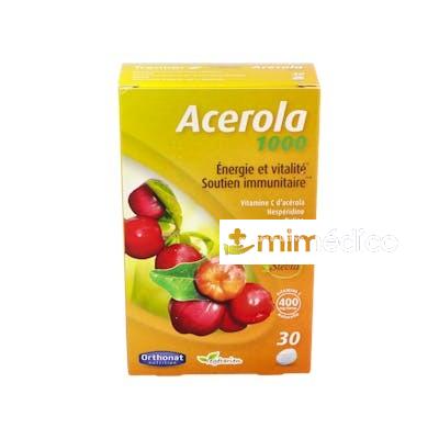 ACEROLA 1000MG. 30COMP. ORTHO NAT