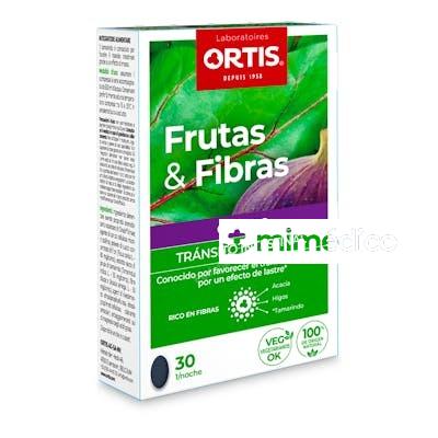 FRUTA Y FIBRA CLASICO 30COMP. ORTIS