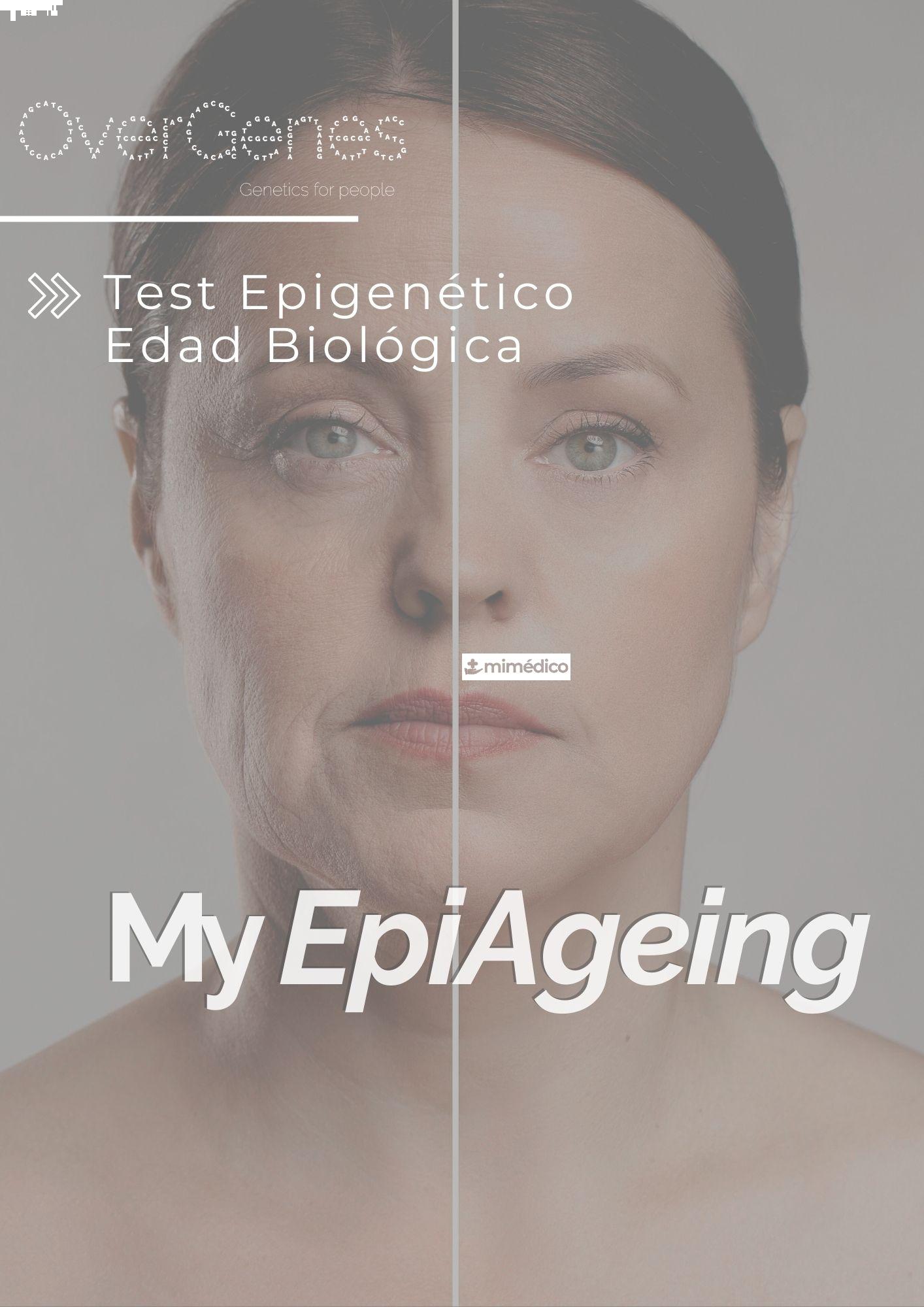 OVERGENES 1 TEST EPIGENETICO RELOJ BIOLOGICO EPIGENETICO (MYEPIAGEING)