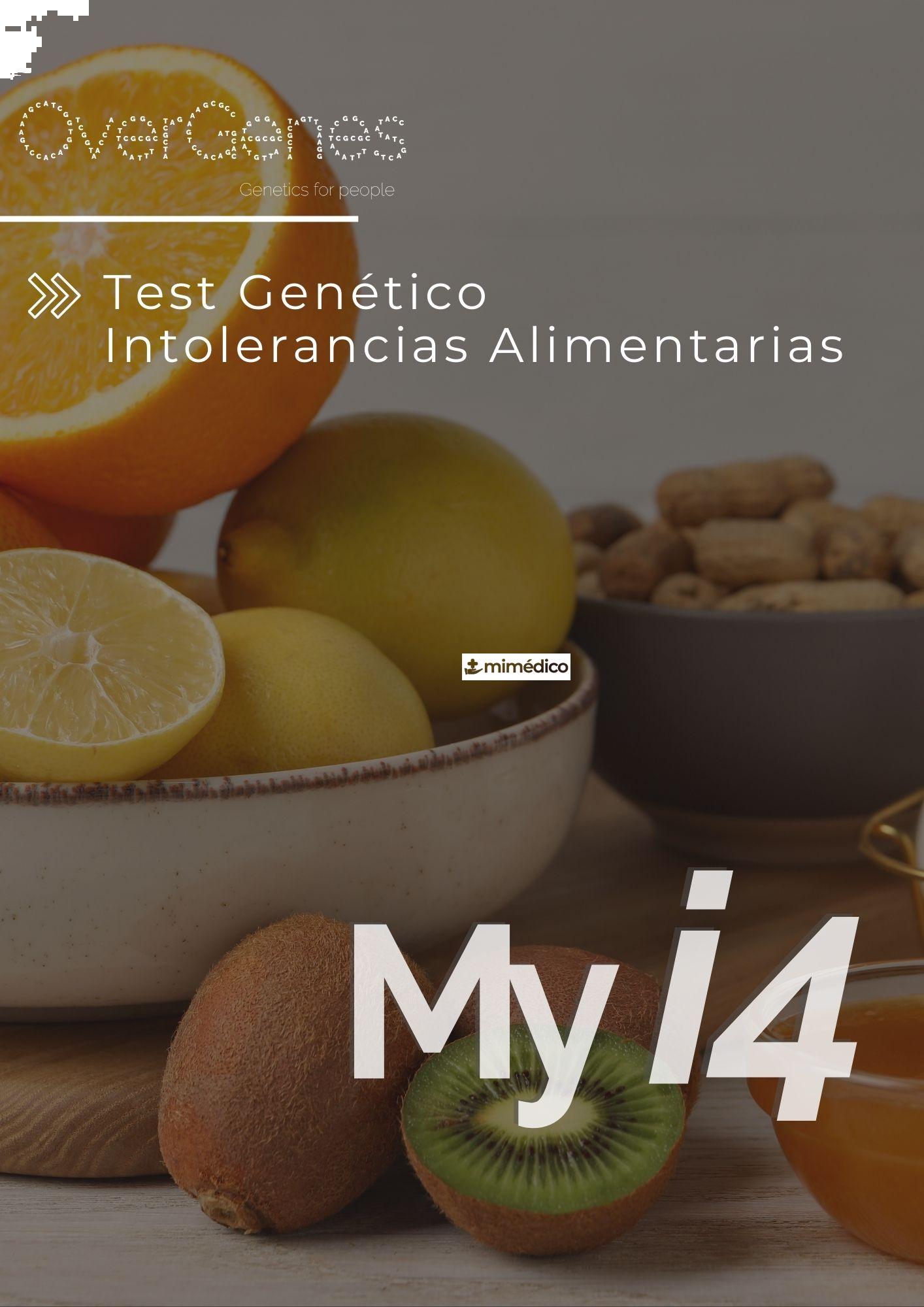 OVERGENES 1 TEST GENETICO INTOLERANCIAS ALIMENTARIAS (MYI4)
