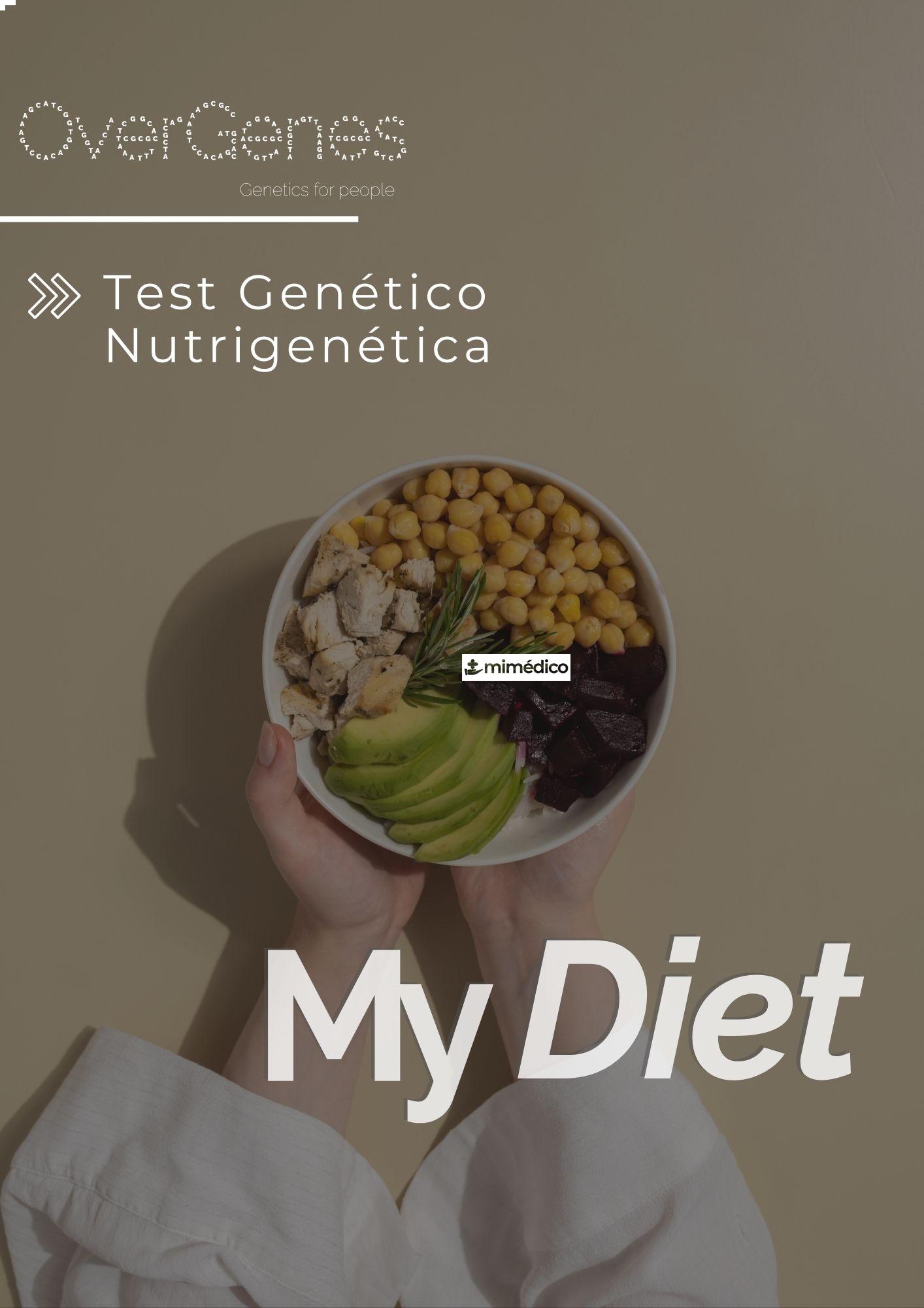 OVERGENES 1 TEST GENETICO NUTRIGENETICA (MYDIET)