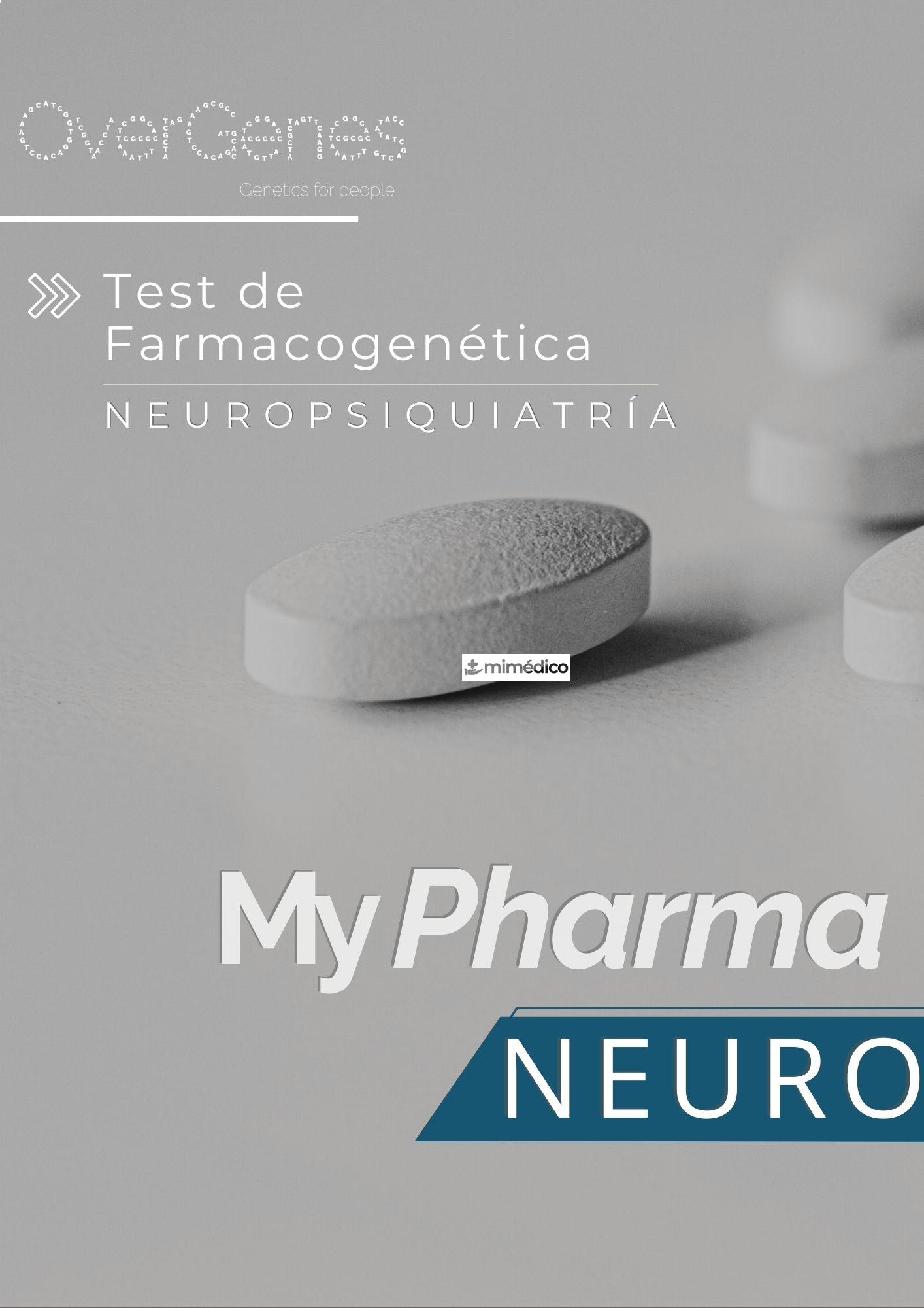 OVERGENES 1 TEST GENETICO FARMACOGENETICA NEUROPSIQUIATRIA (MYPHARMANEURO)