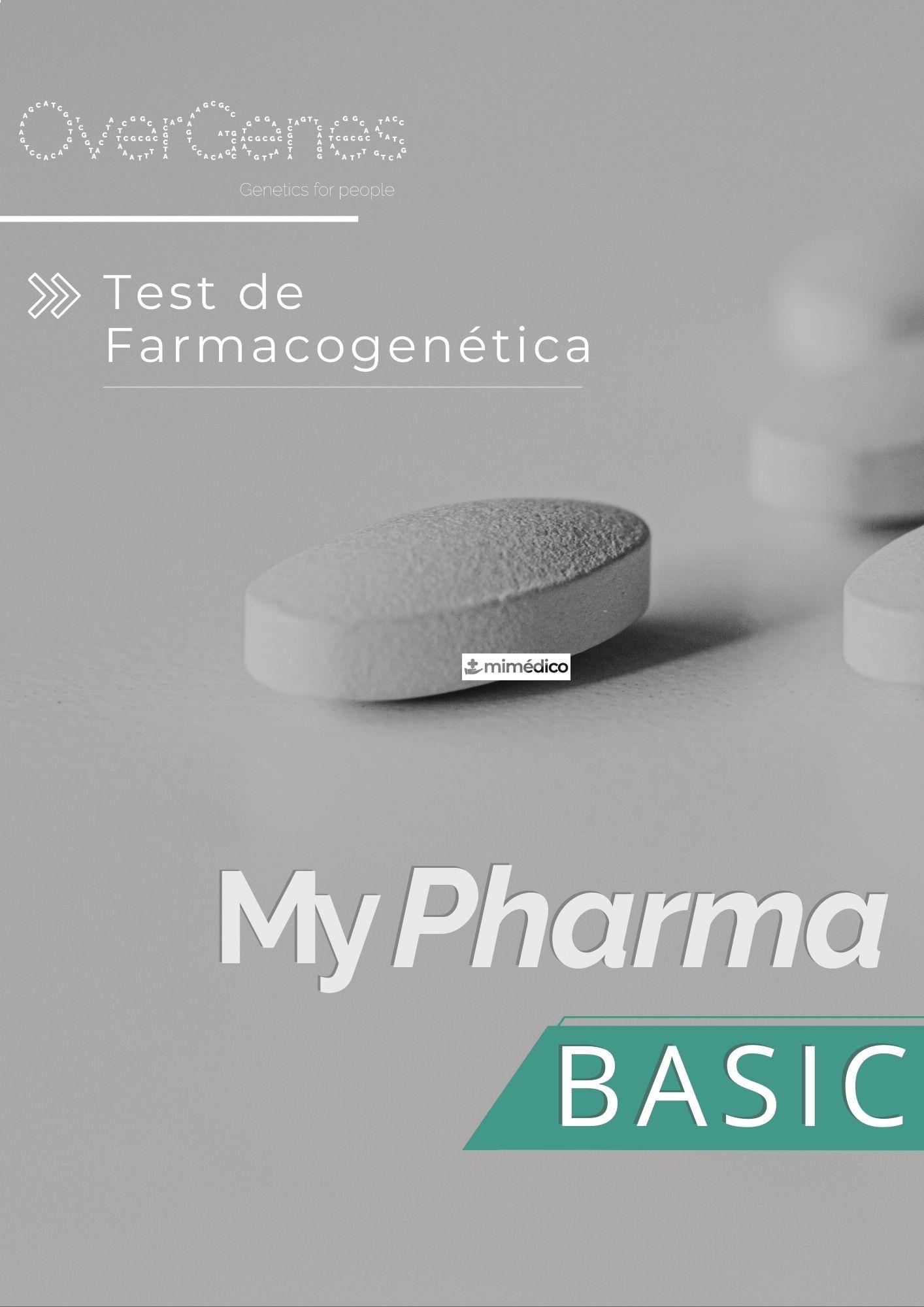 OVERGENES 1 TEST GENETICO FARMACOGENETICA (MYPHARMA)