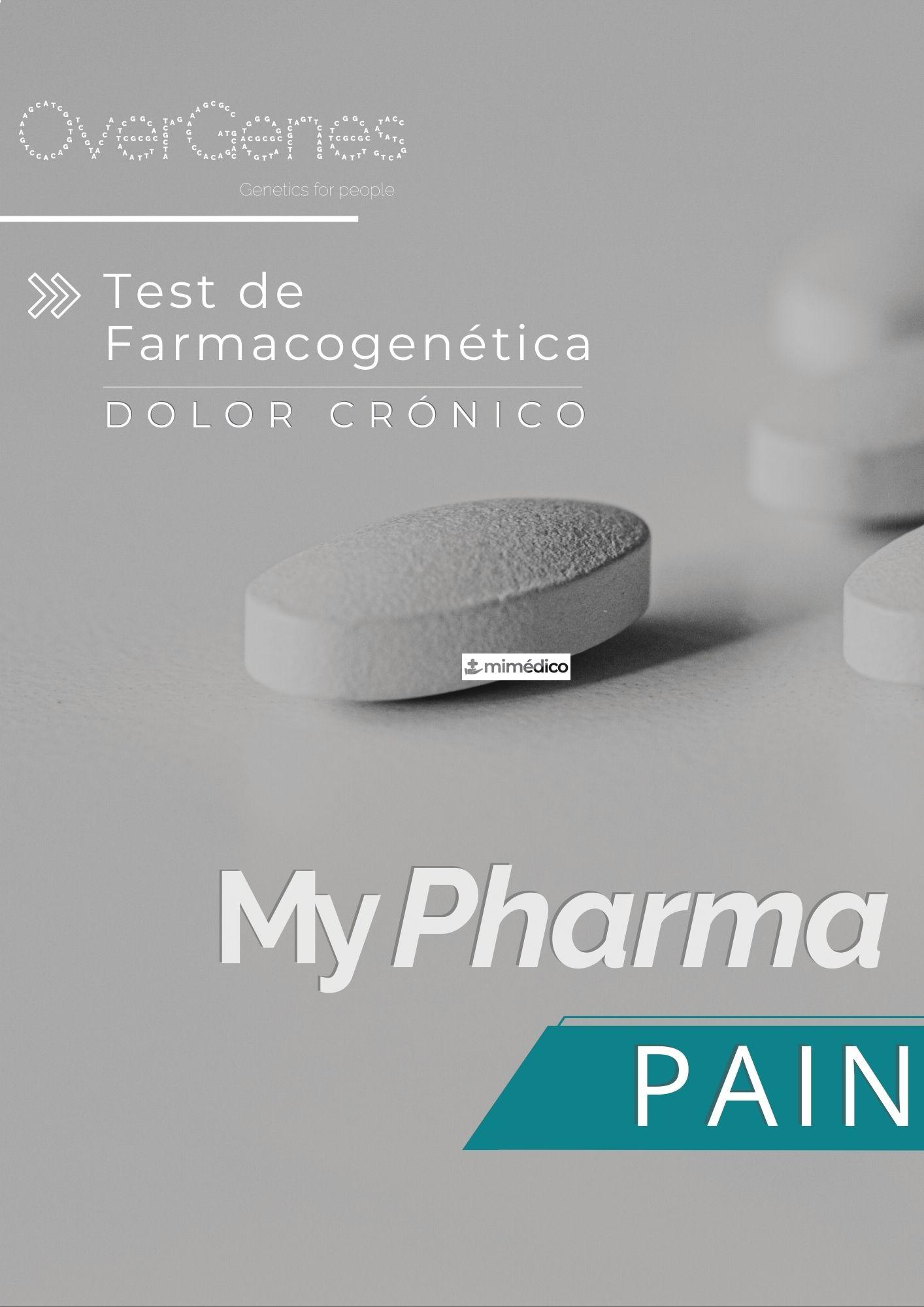OVERGENES 1 TEST GENETICO FARMACOGENETICA DOLOR CRONICO (MYPHARMAPAIN)