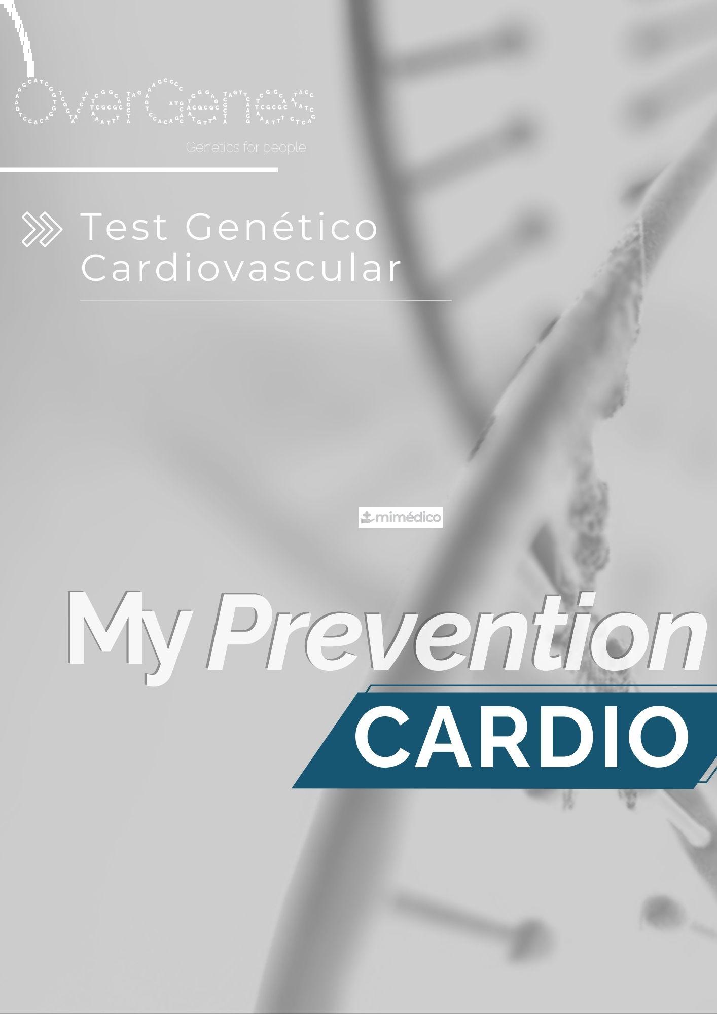 OVERGENES 1 TEST GENETICO CARDIOVASCULAR (MYPREVENTION-CARDIO)