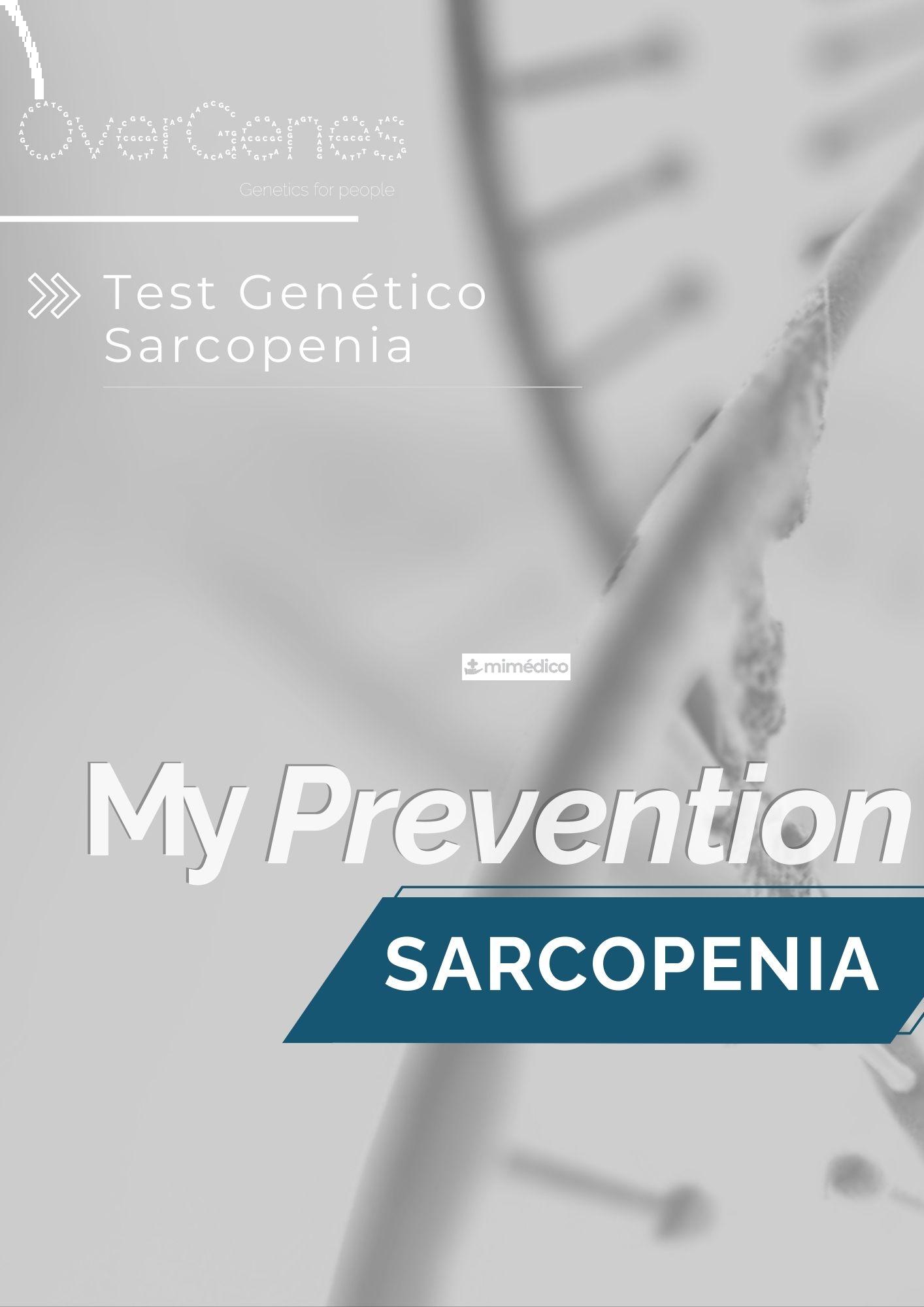 OVERGENES 1 TEST GENETICO SARCOPENIA (MYSARCOPENIA)