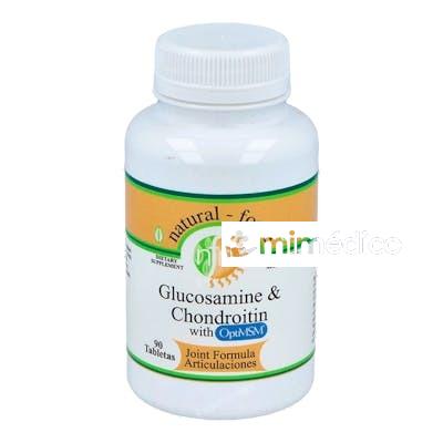 GLUCOSAMINA + CONDROITIN + MSM 90COMP. NUTRI-FORCE