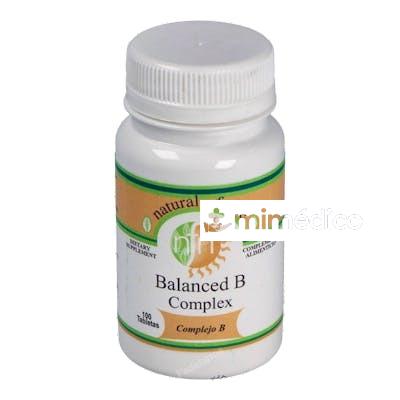 COMPLEX B FORMULA BALANCED 100COMP. NUTRI-FORCE