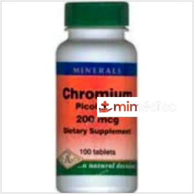 CROMO PICOLINATO 200MCG. 100COMP. NUTRI-FORCE