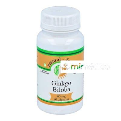 GINKGO BILOBA 60MG. 90CAP. NUTRI-FORCE