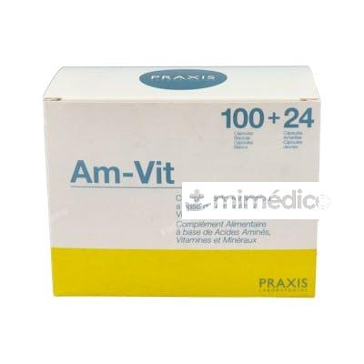 AM-VIT (AMINOAC.+VIT+MINERALES+OLIGOEL) 100+24COMP PRAXIS