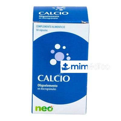 CALCIO MICROGRANULOS NEO 50CAP. NEO