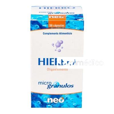 HIERRO MICROGRANULOS NEO 50CAP. NEO