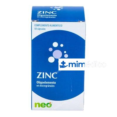 ZINC MICROGRANULOS NEO 50CAP. NEO