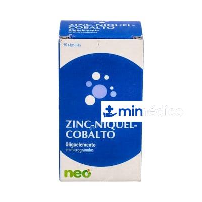 ZINC-NIQUEL-COBALTO MICROGRANULOS NEO 50CAP. NEO