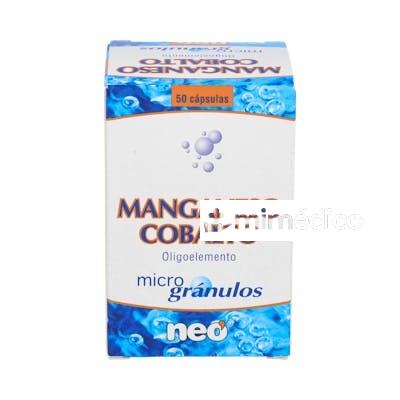 MANGANESO-COBALTO MICROGRANULOS NEO 50CAP. NEO