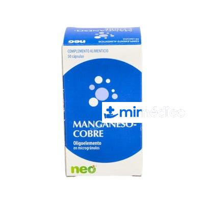 MANGANESO-COBRE MICROGRANULOS NEO 50CAP. NEO