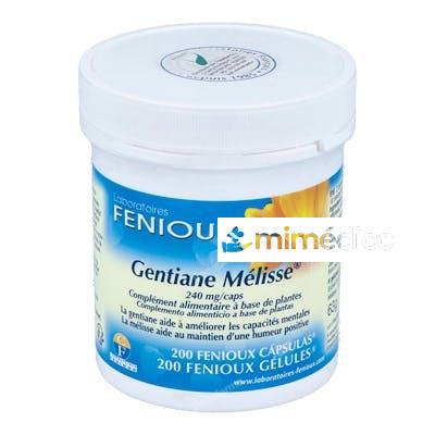 GENCIANA MELISA 200CAP. FENIOUX