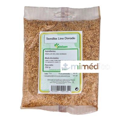 SEMILLAS DE LINO DORADO 250GR PINISAN