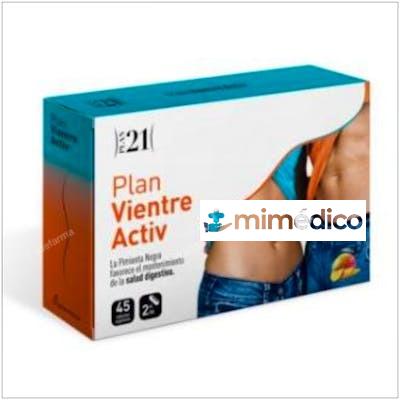 PLAN VIENTRE ACTIV 45CAP. PLAN 21 PLAMECA