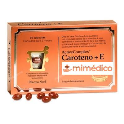 ACTIVECOMPLEX CAROTENO+E 60COMP. PHARMA NORD