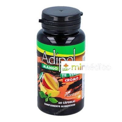 ADIPOL (MANGO AFRICANO,TE VERDE,CROMO) 60CAP. PLANTAPOL