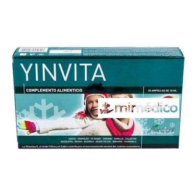 YINVITA (GINSENG+SHITAKE+ELEUTERO.) 20AMP. PLANTAPOL