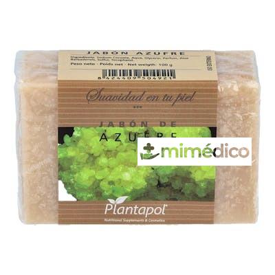 JABON NATURAL DE AZUFRE 100GR. PLANTAPOL