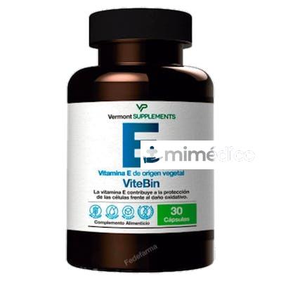 VITAMINA E VITEBIN 30CAP ENZIME - SABINCO