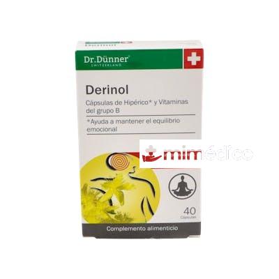 DERINOL (DEPRINOL) (HIPERICO) 40CAP. DR.DUNNER SALUS
