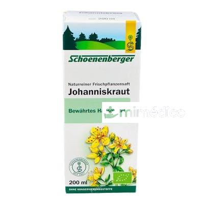JUGO DE HIPERICO 200ML. SCHOENENBERGER SALUS