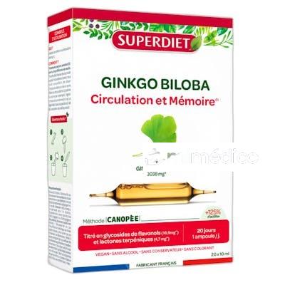 GINKGOFIT BILOBA 20AMP. SUPERDIET