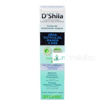 CREMA MANOS Y UÑAS OMEGA-6 CON DOSIFICADOR 250ML. DSHILA