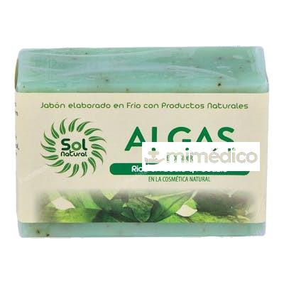 JABON EN PASTILLA DE ALGAS 100GR. SOLNATURAL
