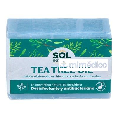 JABON EN PASTILLA DE TEA TREE 100GR. SOLNATURAL