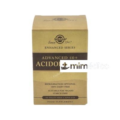 40 PLUS ACIDOPHILUS AVANZADO 60VEGICAPS SOLGAR