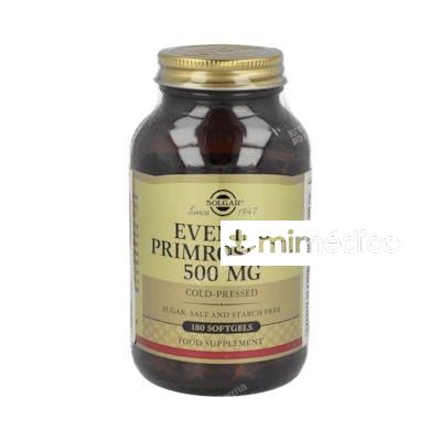 ACEITE PRIMULA ROSA 500MG. 180PERLAS SOLGAR