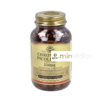 CROMO PICOLINATO 200MCG 90CAP. SOLGAR