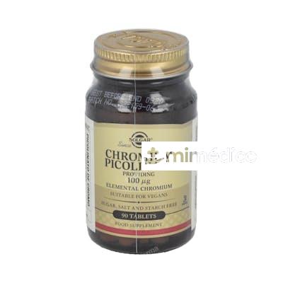 GTF CROMO PICOLINATO SIN LEV.100MCG.(REF.1365) 90C SOLGAR