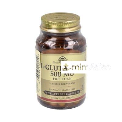 L-GLUTAMINA 500MG 50VEGICAPS SOLGAR