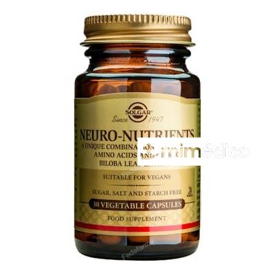 NEURO NUTRIENTS 30VEGICAPS. SOLGAR