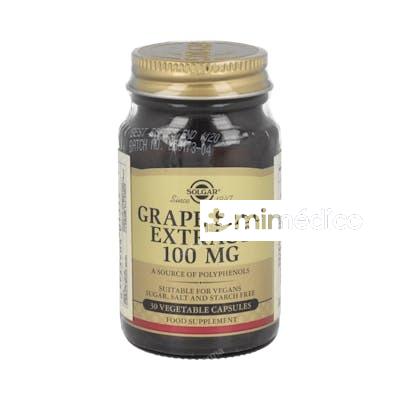 SEMILLA UVA GRAPE SEED 100MG 30C SOLGAR