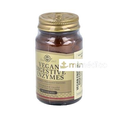 VEGAN ENZIMAS DIGESTIVAS 50COMP.MAST. SOLGAR