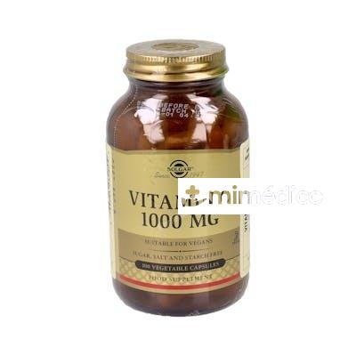 VITAMINA C 1000MG 100VEGICAPS SOLGAR