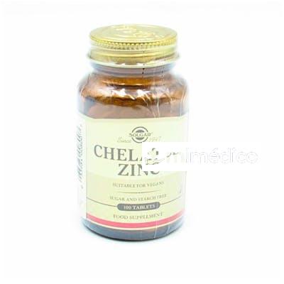 ZINC QUELADO 100COMP SOLGAR