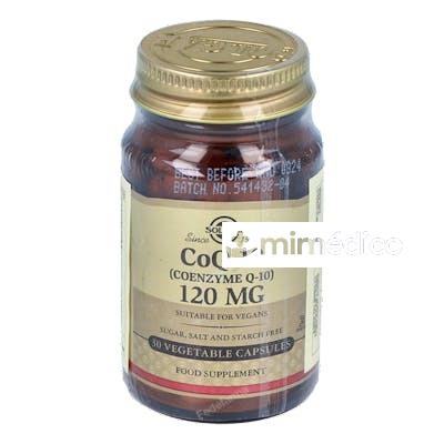 COENZIMA Q10 120MG. 30CAP. SOLGAR