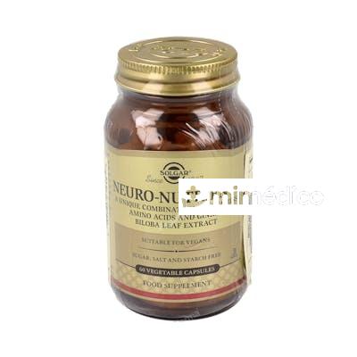 NEURO NUTRIENTS 60VEGICAPS. SOLGAR