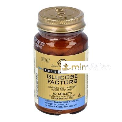 GS GLUCOSE FACTORS 60COMP. SOLGAR