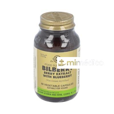 MIRTILO-BAYA-(BILBERRY) 60VEGICAPS SOLGAR